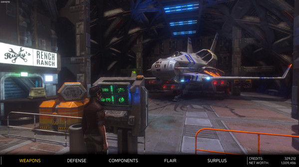 Игра Rebel Galaxy Outlaw, скриншот