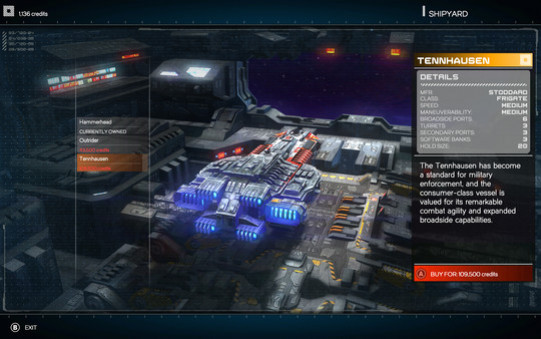 Игра Rebel Galaxy, скриншот