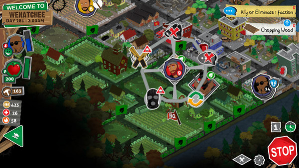 Игра Rebuild 3: Gangs of Deadsville, скриншот