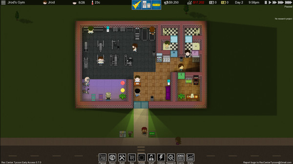 Игра Rec Center Tycoon - Management Simulator, скриншот