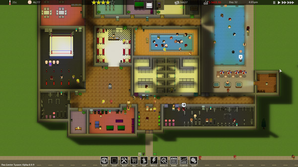 Игра Rec Center Tycoon - Management Simulator, скриншот