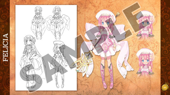 Игра Record of Agarest War Mariage Deluxe Pack, скриншот