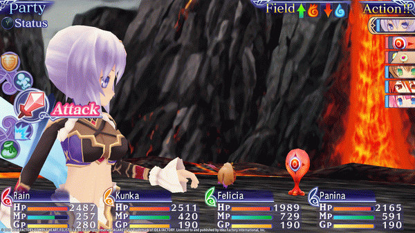 Игра Record of Agarest War Mariage, скриншот