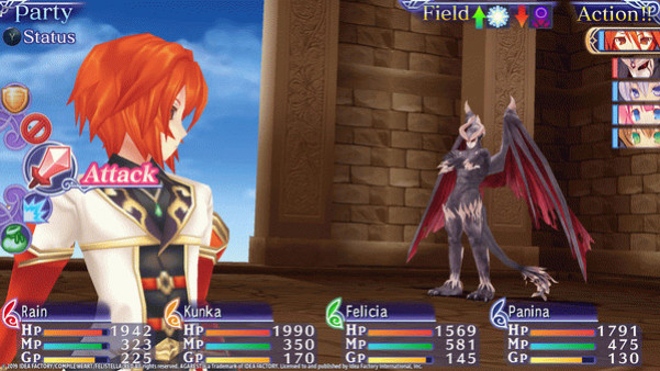 Игра Record of Agarest War Mariage, скриншот
