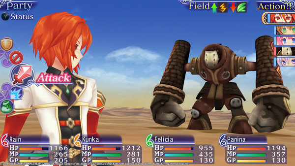 Игра Record of Agarest War Mariage, скриншот