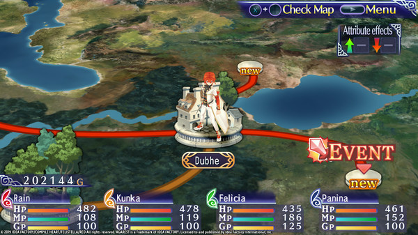 Игра Record of Agarest War Mariage, скриншот