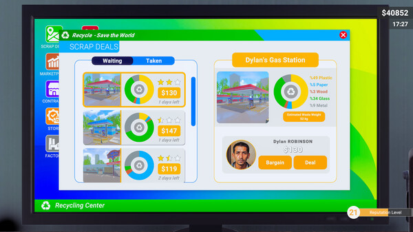 Игра Recycling Center Simulator, скриншот