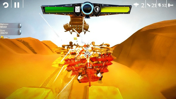 Игра Red Barton and The Sky Pirates, скриншот