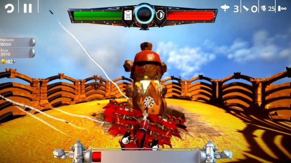 Игра Red Barton and The Sky Pirates, скриншот