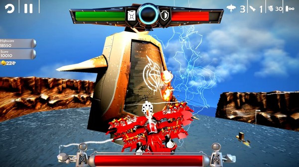 Игра Red Barton and The Sky Pirates, скриншот