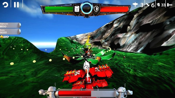 Игра Red Barton and The Sky Pirates, скриншот