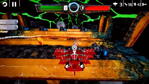 Игра Red Barton and The Sky Pirates, скриншот