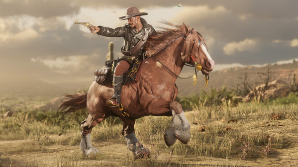 Игра Red Dead Online, скриншот
