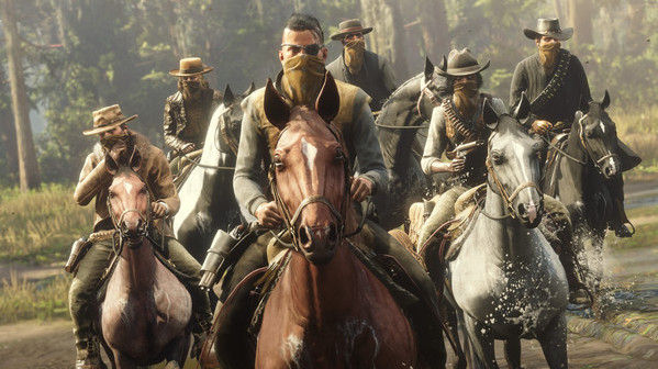 Игра Red Dead Online, скриншот