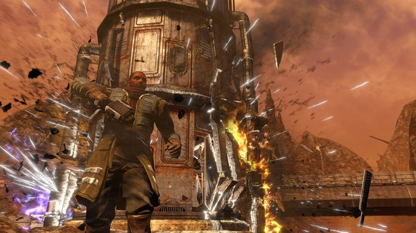 Игра Red Faction Guerrilla Re-Mars-tered, скриншот
