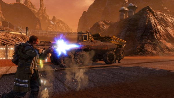 Игра Red Faction Guerrilla Re-Mars-tered, скриншот