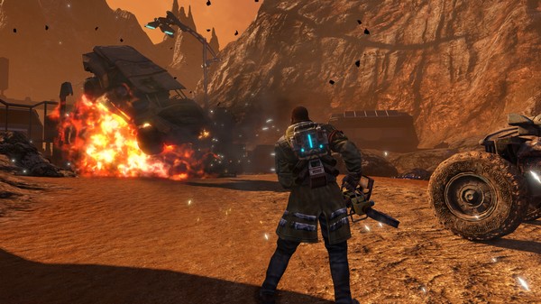 Игра Red Faction Guerrilla Re-Mars-tered, скриншот