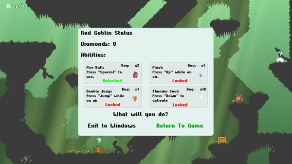 Игра Red Goblin: Cursed Forest, скриншот