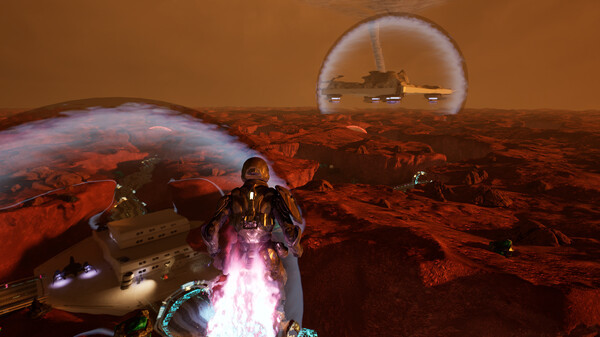 Игра Red Planet Rampart, скриншот
