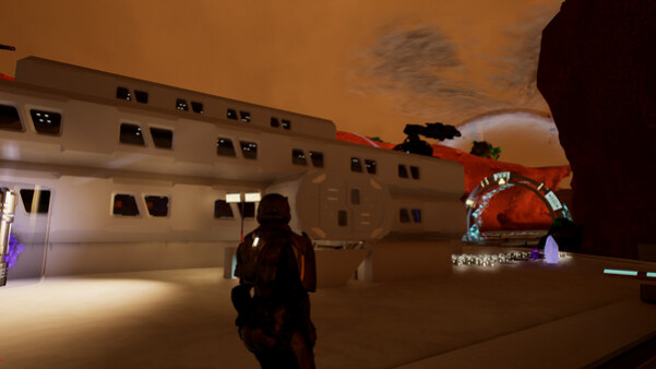 Игра Red Planet Rampart, скриншот