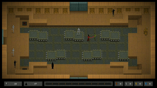 Игра Red Rope: Don't Fall Behind, скриншот