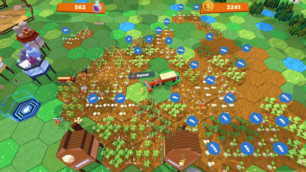 Игра Red Tractor Tycoon, скриншот