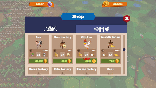 Игра Red Tractor Tycoon, скриншот