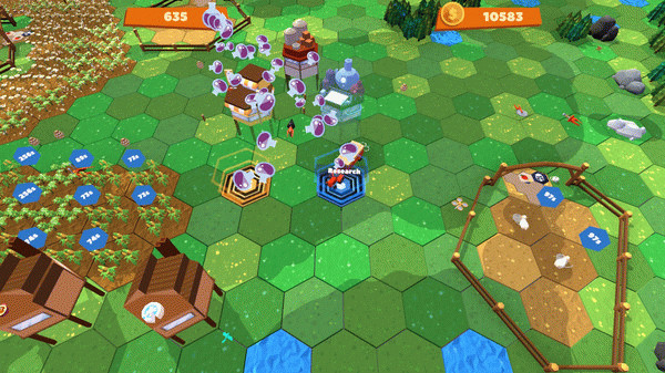 Игра Red Tractor Tycoon, скриншот