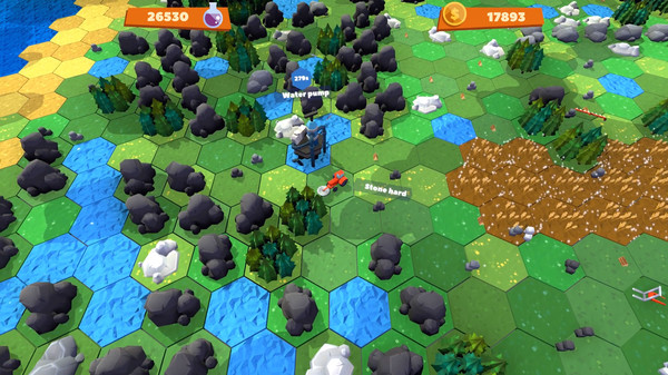 Игра Red Tractor Tycoon, скриншот