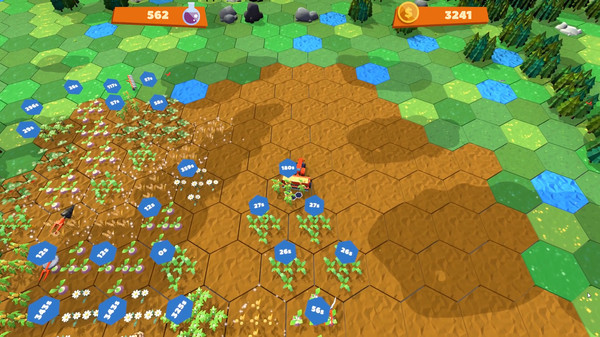 Игра Red Tractor Tycoon, скриншот