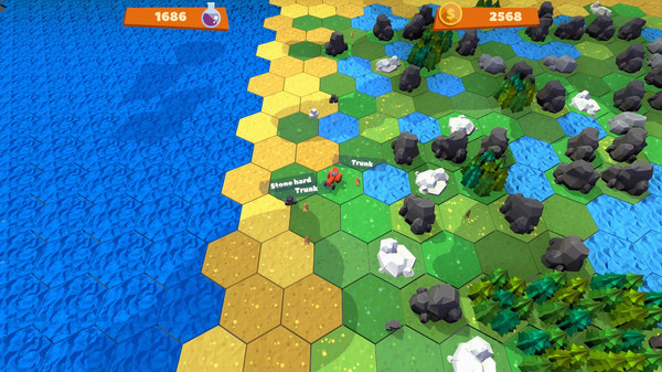 Игра Red Tractor Tycoon, скриншот