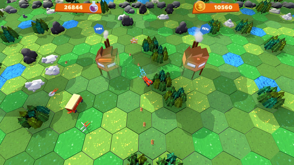 Игра Red Tractor Tycoon, скриншот