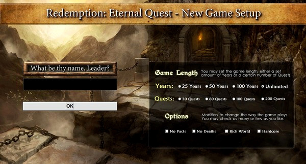 Игра Redemption: Eternal Quest, скриншот