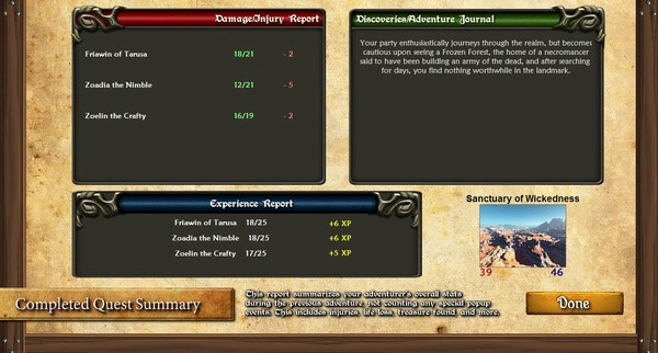 Игра Redemption: Eternal Quest, скриншот
