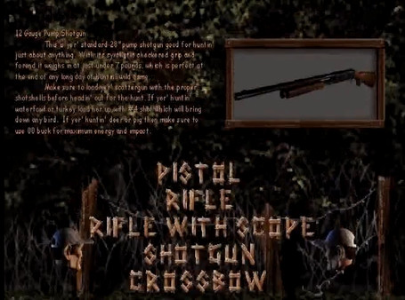Игра Redneck Deer Huntin', скриншот