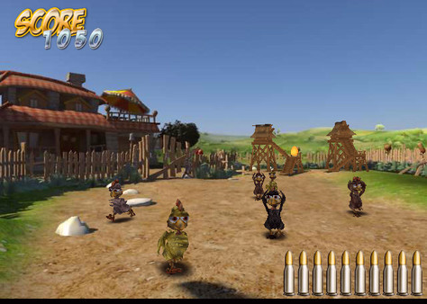 Игра Redneck Kentucky and the Next Generation Chickens, скриншот