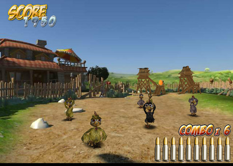 Игра Redneck Kentucky and the Next Generation Chickens, скриншот