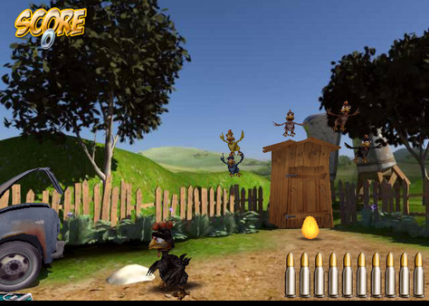Игра Redneck Kentucky and the Next Generation Chickens, скриншот