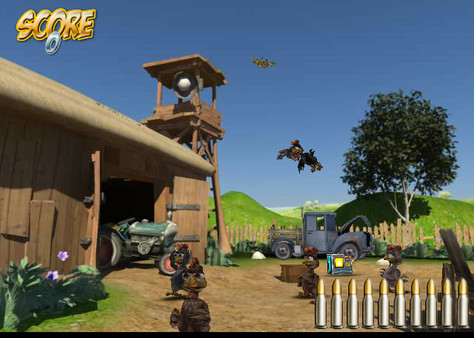 Игра Redneck Kentucky and the Next Generation Chickens, скриншот