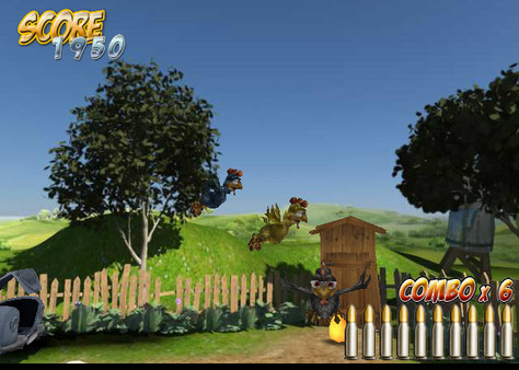 Игра Redneck Kentucky and the Next Generation Chickens, скриншот
