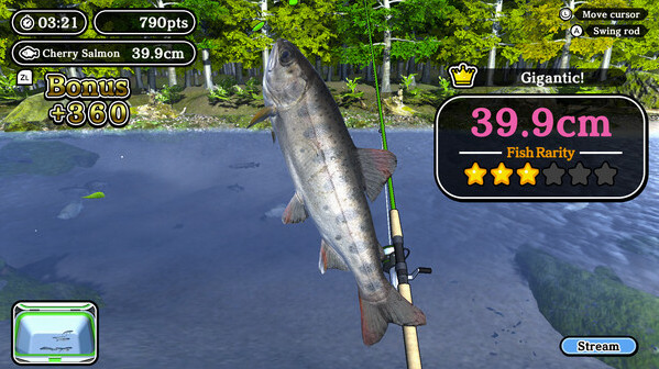 Игра Reel it! Fishing, скриншот