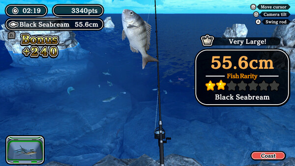 Игра Reel it! Ocean Fishing, скриншот