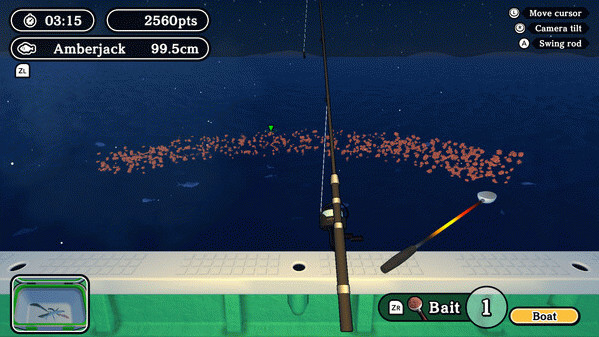 Игра Reel it! Ocean Fishing, скриншот