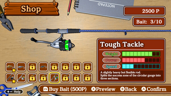 Игра Reel it! Ocean Fishing, скриншот