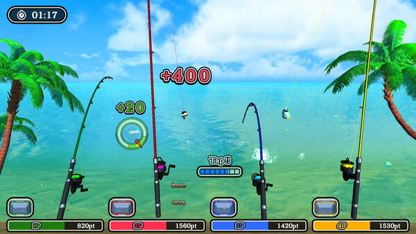 Игра Reel it! Ocean Fishing, скриншот