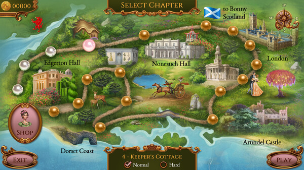 Игра Regency Solitaire II, скриншот