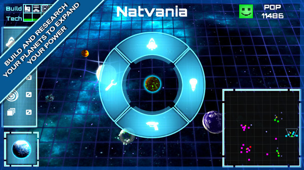 Игра Relativity Wars - A Science Space RTS, скриншот