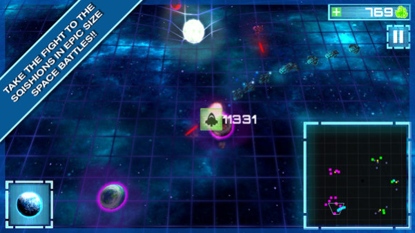 Игра Relativity Wars - A Science Space RTS, скриншот