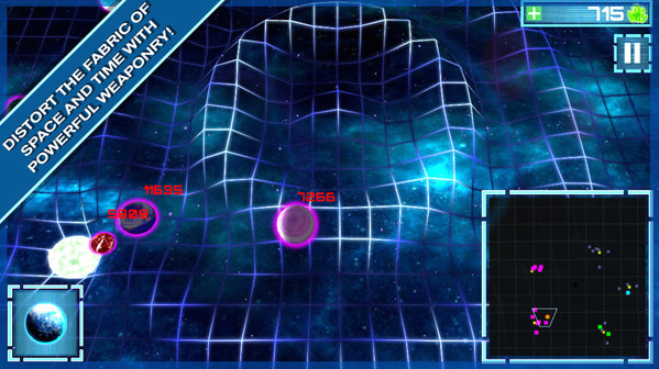 Игра Relativity Wars - A Science Space RTS, скриншот