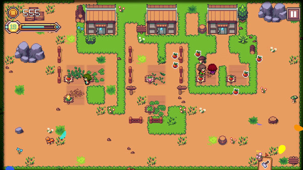 Игра Relaxing Fields, скриншот